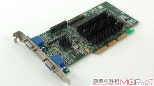 支持双头显示功能的Matrox G400，一度在市场上相当耀眼。
